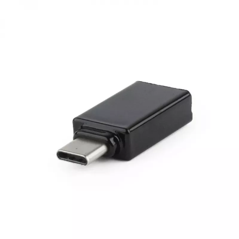 USB grafický adaptér Gembird A-USB3-CMAF-01 — USB Type-C na USB (USB 2.0 / 3.2 Gen 1), kompaktný čierny