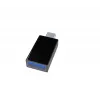 USB grafický adaptér Gembird A-USB3-CMAF-01 — USB Type-C na USB (USB 2.0 / 3.2 Gen 1), kompaktný čierny