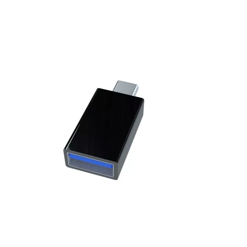 USB grafický adaptér Gembird A-USB3-CMAF-01 — USB Type-C na USB (USB 2.0 / 3.2 Gen 1), kompaktný čierny
