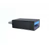 USB grafický adaptér Gembird A-USB3-CMAF-01 — USB Type-C na USB (USB 2.0 / 3.2 Gen 1), kompaktný čierny