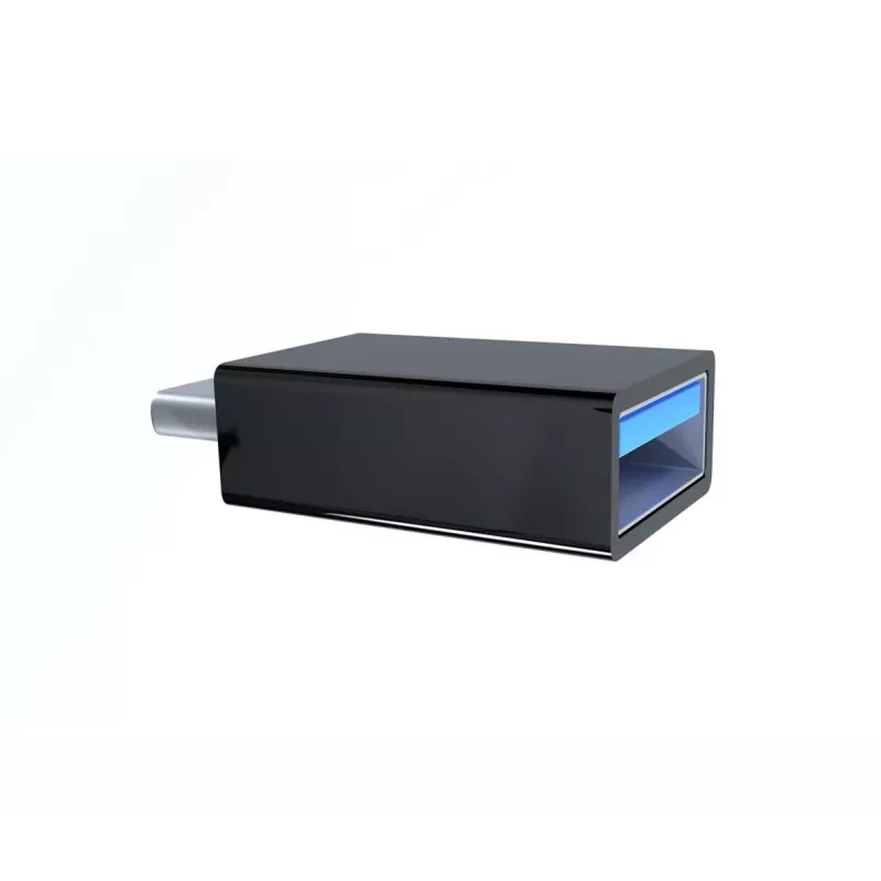 USB grafický adaptér Gembird A-USB3-CMAF-01 — USB Type-C na USB (USB 2.0 / 3.2 Gen 1), kompaktný čierny