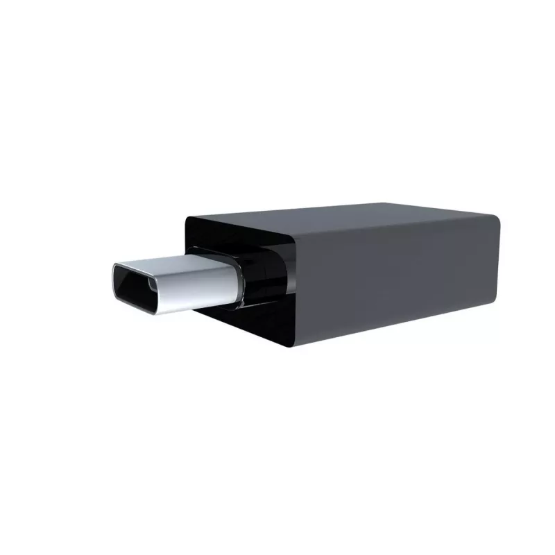 USB grafický adaptér Gembird A-USB3-CMAF-01 — USB Type-C na USB (USB 2.0 / 3.2 Gen 1), kompaktný čierny