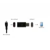 GEMBIRD USB 2.0 Type-C na MicroUSB adaptér (CM/MicroUSB-F), čierny