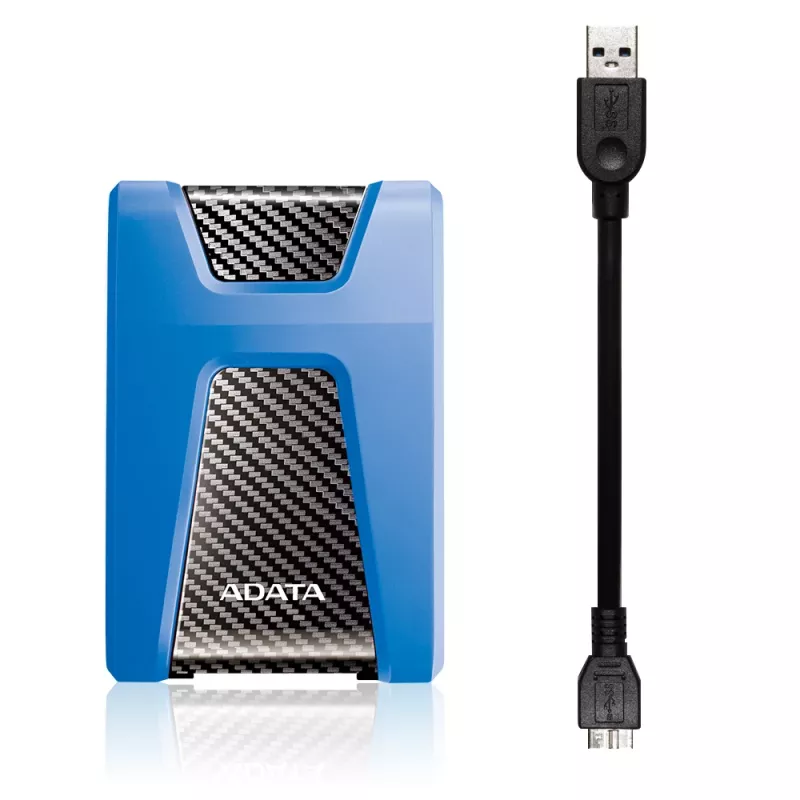 ADATA HD650 externý pevný disk 1 TB 2,5 palca Micro-USB B 3.2 Gen 1 (3.1 Gen 1) modrý
