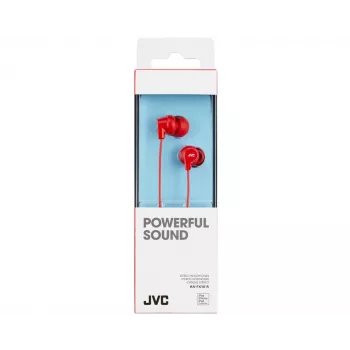 JVC HA-FX10-R-E farebné in-ear slúchadlá
