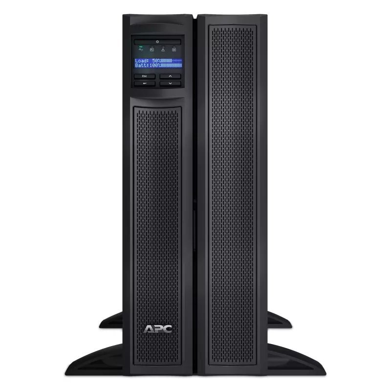 APC Smart-UPS X SMX2200HVNC - 2200VA, 8x C13 + 2x C19 výstup, USB, rozšíriteľná výdrž, malá hĺbka, NMC
