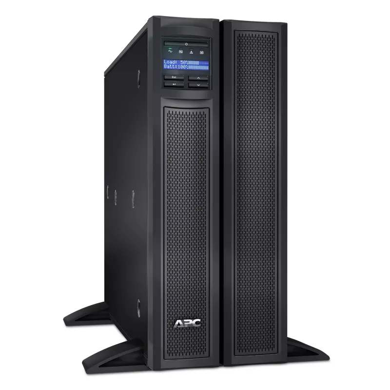 APC Smart-UPS X SMX2200HVNC - 2200VA, 8x C13 + 2x C19 výstup, USB, rozšíriteľná výdrž, malá hĺbka, NMC