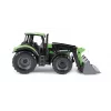 Lena Worxx 04613 Deutz-Fahr Agrotron detský traktor s čelným nakladačom, 1:15, 45 cm