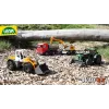 Lena Worxx 04613 Deutz-Fahr Agrotron detský traktor s čelným nakladačom, 1:15, 45 cm
