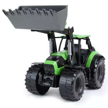 Lena Worxx 04613 Deutz-Fahr Agrotron detský traktor s čelným nakladačom, 1:15, 45 cm