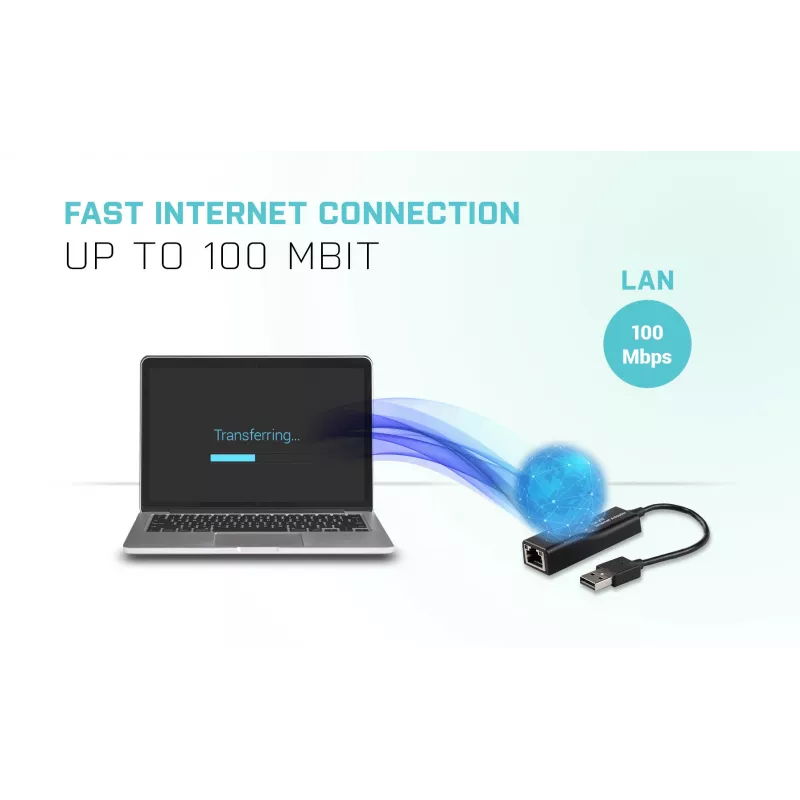 i-tec Advance USB 2.0 Fast Ethernet adaptér