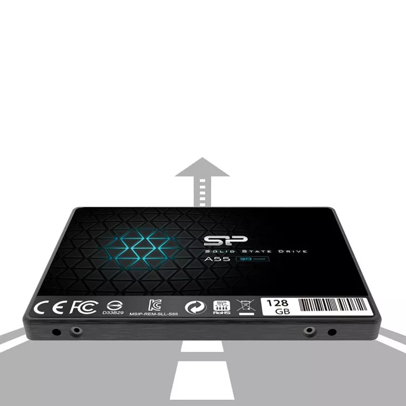 SILICON POWER SSD - A55 - 128GB - 2,5 palca - SATA III Slc
