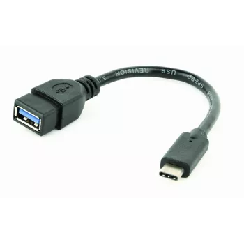 USB kábel Gembird A-OTG-CMAF3-01, USB‑C na USB‑A, 0,2 m, čierny