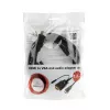 GEMBIRD HDMI na VGA a audio adaptérový kábel, jeden konektor, 3 m, čierny