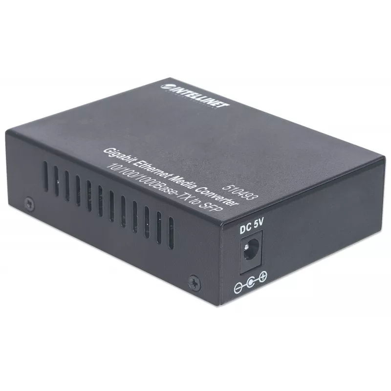 Intellinet Gigabit Ethernet na SFP mediálny konvertor, 10/100/1000Base-Tx na SFP slot, prázdny