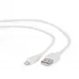 Lightning kábel Gembird CC-USB2-AMLM-2M-W — 2 m, Lightning na USB A, USB 2.0, biely
