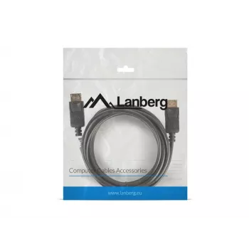 LANBERG DisplayPort kábel 3m čierny