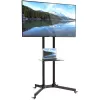 Techly podlahový vozík s odkladacou policou pre LCD/LED/Plazma 30-65 inch ICA-TR6