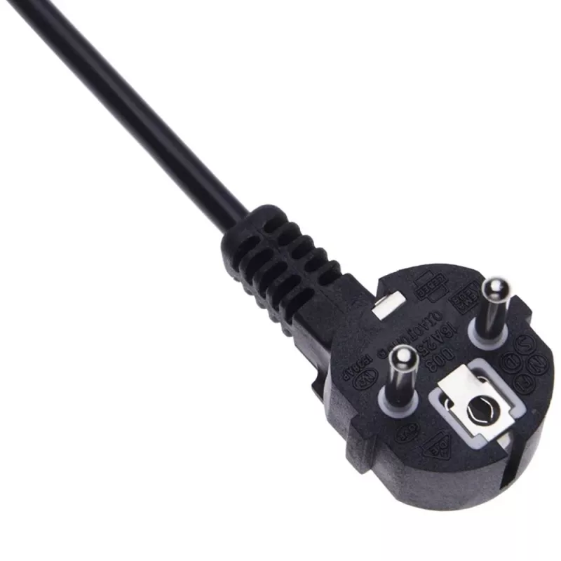 Techly I-CASE STRIP-81UD jednotka rozvodu napájania (PDU) 8 AC zásuviek 1U čierna, červená