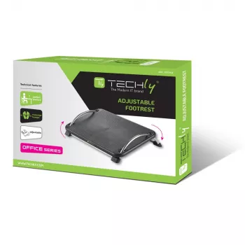 Techly nastaviteľná podnožka ICA-FR 13, čierna, ABS plast, 430 mm, 280 mm, 1,24 kg