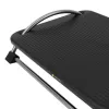 Techly ICA-FR 13 ergonomická nastaviteľná podnožka, nastavenie uhla, protišmyková, 43 x 28 cm, čierna