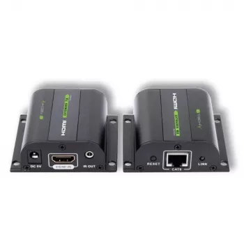 Techly predlžovač HDMI Full HD cez kábel Cat.5E / 6 / 6A / 7 max. 60 m autoreglovaný IDATA EXT-E70I