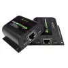 Techly predlžovač HDMI Full HD cez kábel Cat.5E / 6 / 6A / 7 max. 60 m autoreglovaný IDATA EXT-E70I