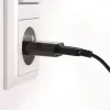 Techly kompaktná nabíjačka USB 1A európska zástrčka čierna