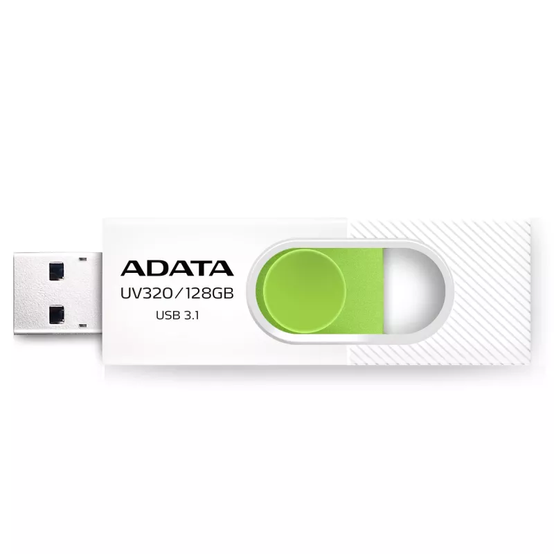 ADATA UV320 USB kľúč 128 GB USB Type-A 3.2 Gen 1 (3.1 Gen 1) zelený, biely