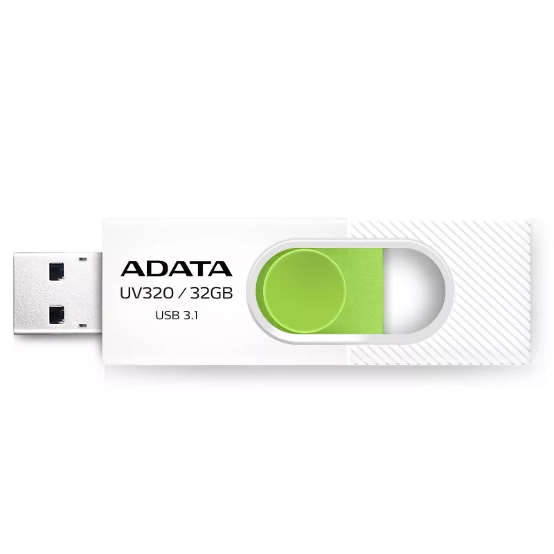 ADATA UV320 USB kľúč 32 GB USB Type-A 3.2 Gen 1 (3.1 Gen 1) zelený, biely