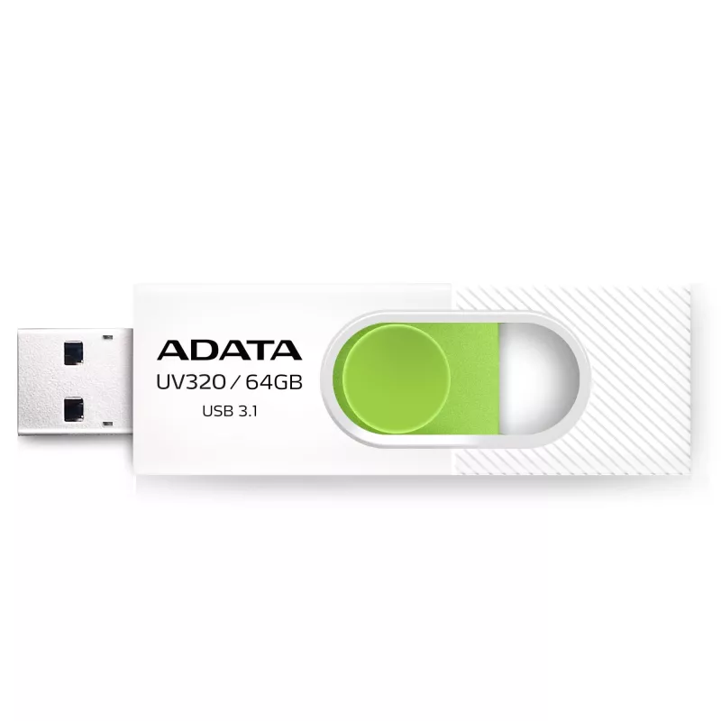 ADATA UV320 USB kľúč 64 GB USB Type-A 3.2 Gen 1 (3.1 Gen 1) zelený, biely