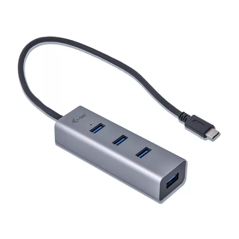 i-tec kovový USB-C HUB 4 porty