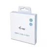 i-tec kovový USB-C HUB 4 porty