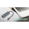 i-tec kovový USB-C HUB 4 porty