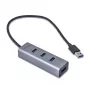 USB Hub i-tec kovový USB 3.0 HUB 4 porty