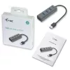 USB Hub i-tec kovový USB 3.0 HUB 4 porty