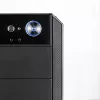 PC skriňa Modecom Oberon Pro Midi Tower, ATX/Micro ATX/ITX, bočné okno, grafická karta do 395 mm, 2x USB 3.0, čierna