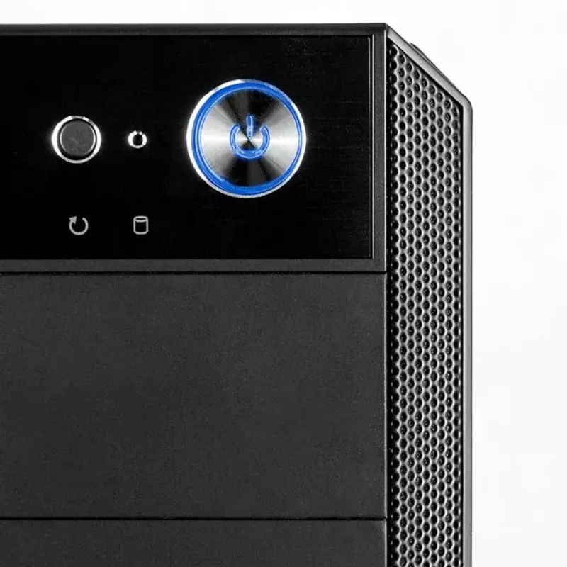 PC skriňa Modecom Oberon Pro Midi Tower, ATX/Micro ATX/ITX, bočné okno, grafická karta do 395 mm, 2x USB 3.0, čierna