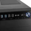 PC skriňa Modecom Oberon Pro Midi Tower, ATX/Micro ATX/ITX, bočné okno, grafická karta do 395 mm, 2x USB 3.0, čierna