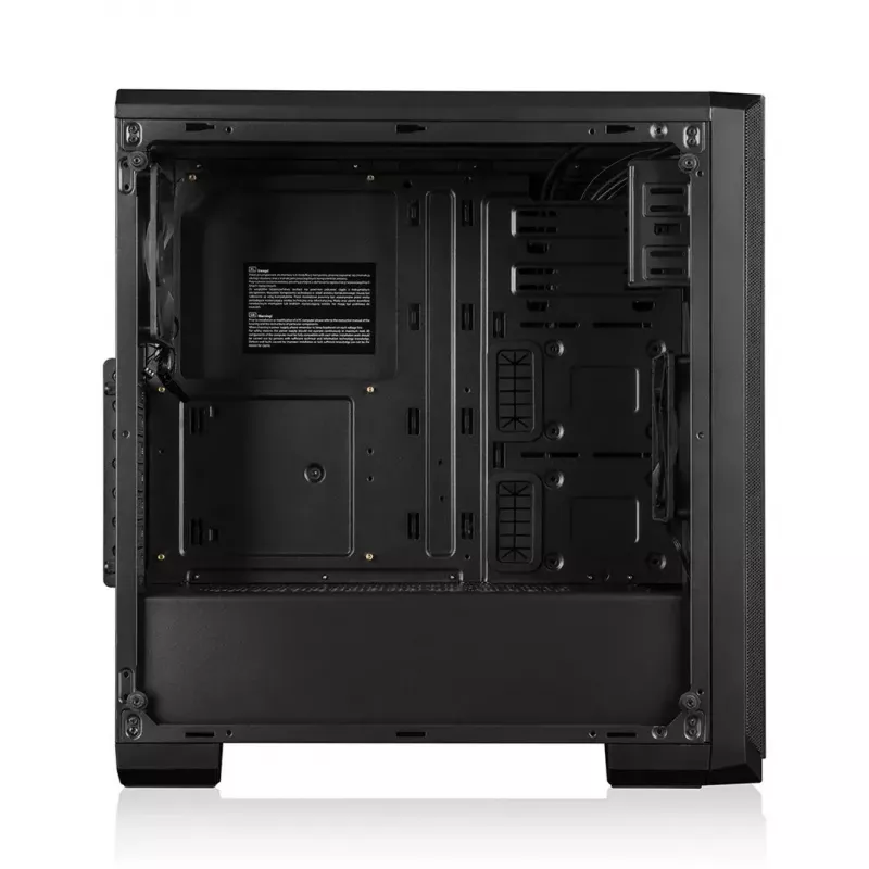 PC skriňa Modecom Oberon Pro Midi Tower, ATX/Micro ATX/ITX, bočné okno, grafická karta do 395 mm, 2x USB 3.0, čierna