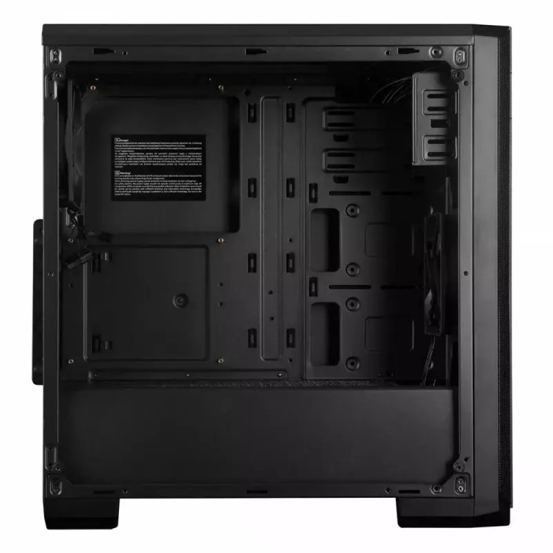 PC skriňa Modecom Oberon Pro Midi Tower, ATX/Micro ATX/ITX, bočné okno, grafická karta do 395 mm, 2x USB 3.0, čierna