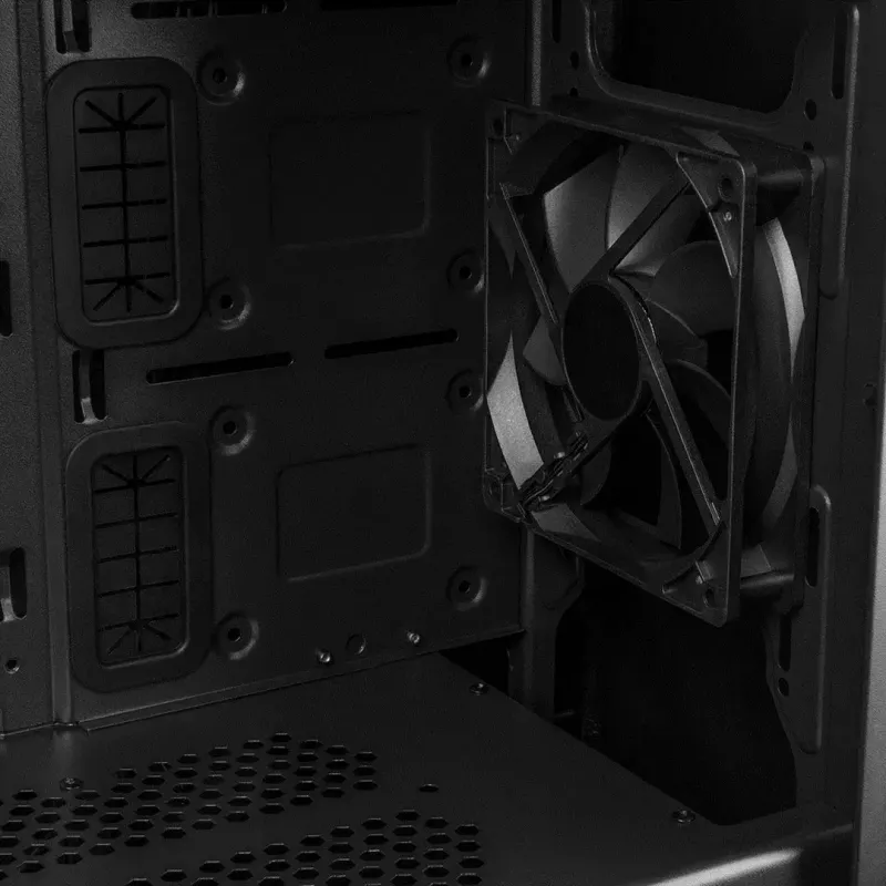 PC skriňa Modecom Oberon Pro Midi Tower, ATX/Micro ATX/ITX, bočné okno, grafická karta do 395 mm, 2x USB 3.0, čierna