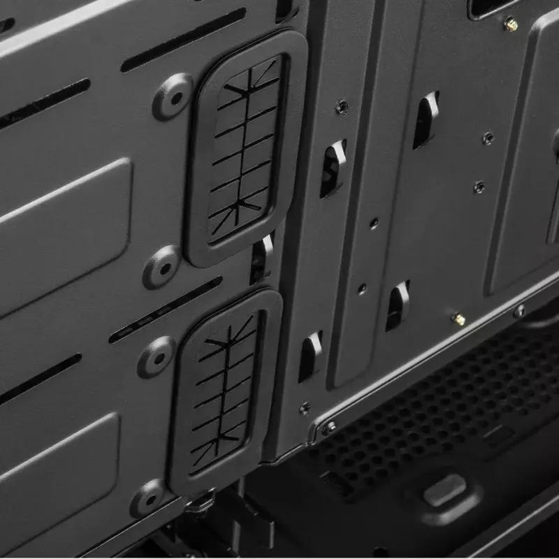 PC skriňa Modecom Oberon Pro Midi Tower, ATX/Micro ATX/ITX, bočné okno, grafická karta do 395 mm, 2x USB 3.0, čierna