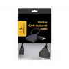 HDMI kábel Gembird DSP-2PH4-04 — HDMI typ A konektor samec na 2× HDMI typ A konektor samica, čierny, rovné konektory