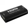AV opakovač TECHLY IDATA-HDMI2-RIP4KT — HDMI 2.0, HDCP 2.2, 4096×2160, maximálna vzdialenosť 40 m, čierny
