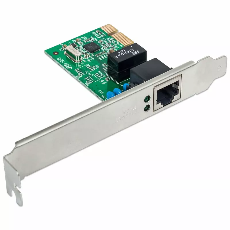 Intellinet Gigabit PCI Express sieťová karta, 10/100/1000 Mbps PCI Express RJ45 Ethernet karta