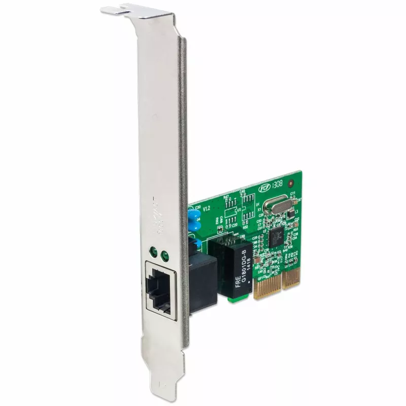 Intellinet Gigabit PCI Express sieťová karta, 10/100/1000 Mbps PCI Express RJ45 Ethernet karta
