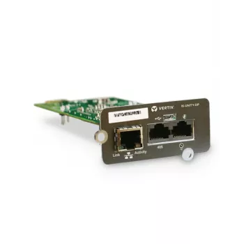Vertiv Liebert IntelliSlot Unity karta, interná, káblová, RJ-45, Ethernet, 100 Mbit/s