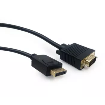 GEMBIRD adaptérový kábel DisplayPort na VGA 2,0 m, čierny