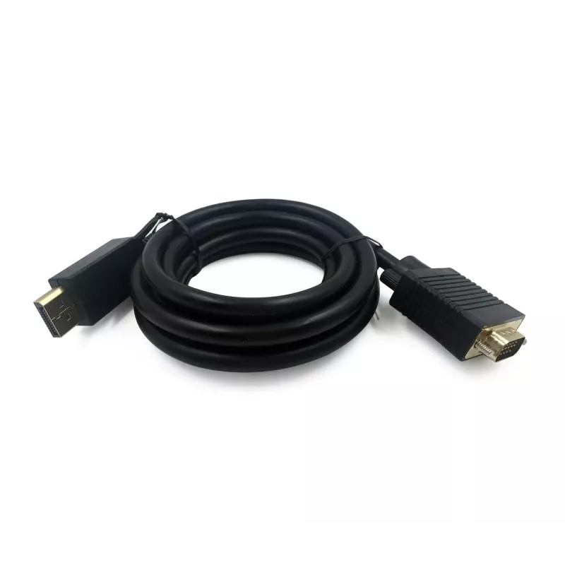 Gembird CCP-DPM-VGAM-6 adaptérový kábel DisplayPort na VGA, 1,8 m, čierny